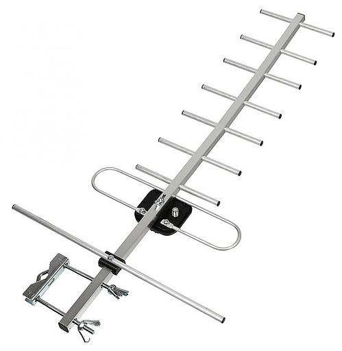 Антенна телевизионная Hyundai H-TAE140 12дБ пассивная серебристый фото 3