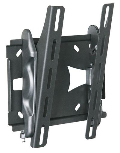 Кронштейн для телевизора Holder LCDS-5010 черный металлик 20"-40" макс.45кг настенный наклон фото 1