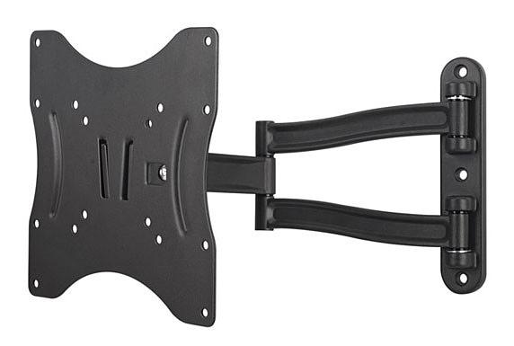 Кронштейн для телевизора Kromax TECHNO-3 серый 15"-40" макс.20кг настенный поворотно-выдвижной и наклонный фото 1