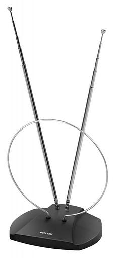 Антенна телевизионная Hyundai H-TAI120 7дБ пассивная черный фото 1