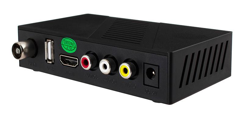 Ресивер DVB-T2 Starwind CT-140 черный фото 3