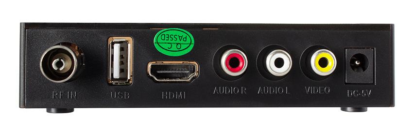 Ресивер DVB-T2 Starwind CT-140 черный фото 4