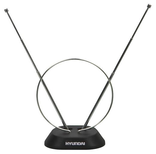 Антенна телевизионная Hyundai H-TAI100 3дБ пассивная черный фото 1