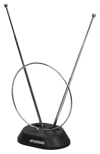 Антенна телевизионная Hyundai H-TAI100 3дБ пассивная черный фото 2