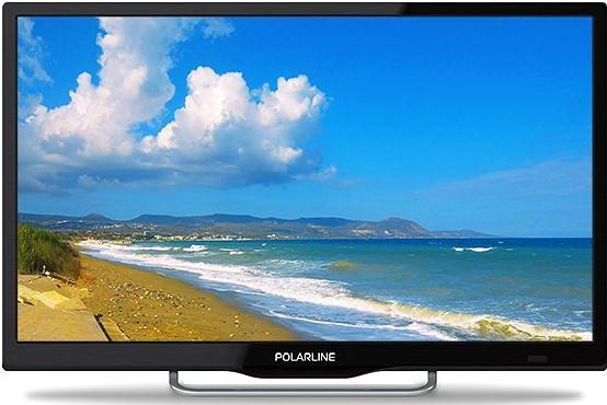 Телевизор LED PolarLine 24" 24PL51TC-SM черный/HD READY/50Hz/DVB-T/DVB-T2/DVB-C/USB/WiFi/Smart TV (RUS) фото 1