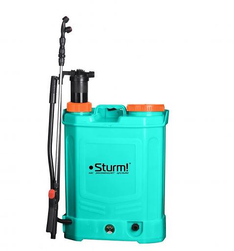 Опрыскиватель Sturm! GS8216BM аккум. ранц. 16л голубой фото 1
