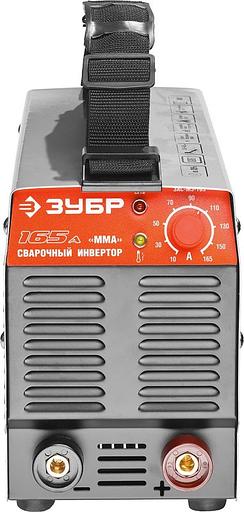Сварочный аппарат Зубр ЗАС-М3-165 инвертор ММА DC 6кВт фото 3