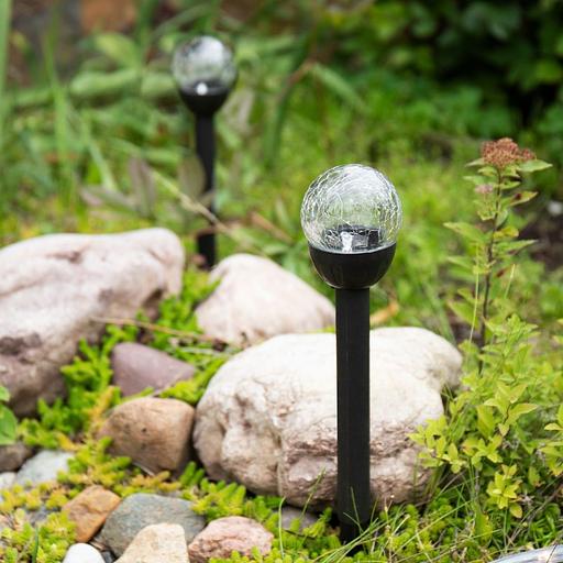 Светильник садовый Lamper 602-205 светодиод.лампа солнеч.бат. черный фото 2