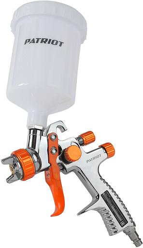 Краскораспылитель Patriot LVLP 1.2A 150л/мин соп.:1.2мм бак:0.6л фото 1