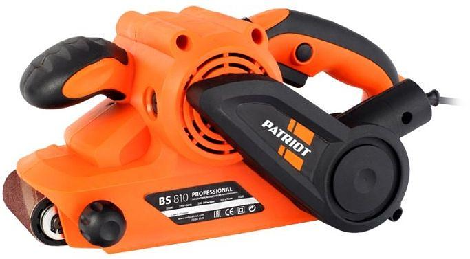 Ленточная шлифовальная машина Patriot BS 810 810Вт (ширина ленты 76мм) фото 1
