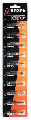 Набор сверл Вихрь 73/10/6/18 (19пред.) для шуруповертов/дрелей фото 1