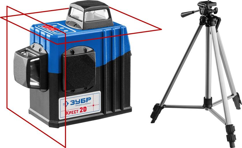 Лазерный нивелир Зубр Профессионал 34907-2 фото 1