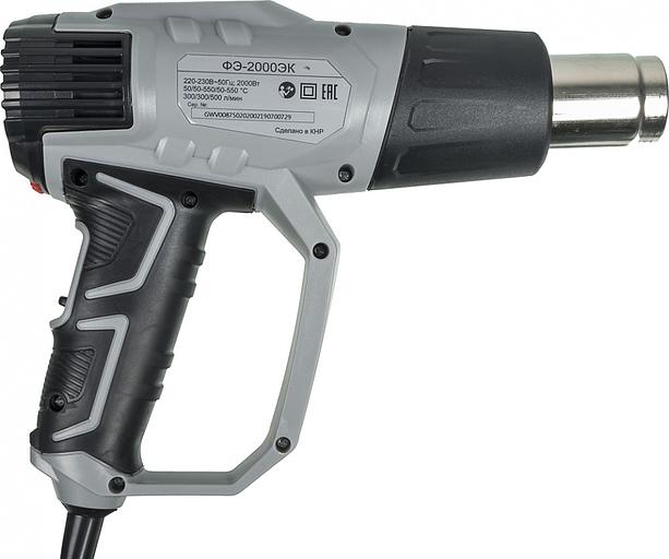 Технический фен Ресанта ФЭ-2000ЭК 2000Вт темп.50/50-550/50-550С фото 3