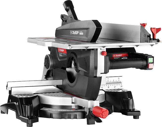 Торцовочная пила Зубр ЗПТК-305-1900 1900Вт 4200об/мин d=305мм фото 1