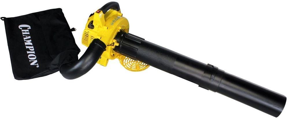 Воздуходувка-измельчитель Champion GBV326S 750Вт желтый фото 1