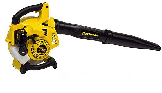 Воздуходувка-измельчитель Champion GBV326S 750Вт желтый фото 2