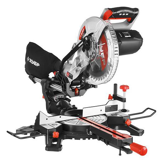 Торцовочная пила Зубр ЗПТ-255-1800 ПЛ 1800Вт 5000об/мин d=255мм фото 1