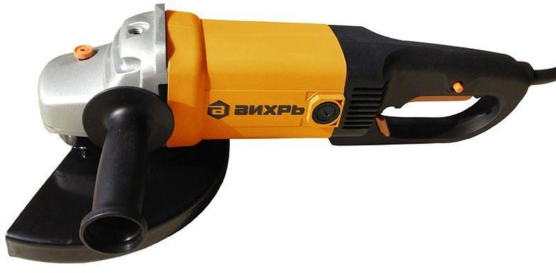 Углошлифовальная машина Вихрь УШМ-180/1800 1800Вт 7500об/мин рез.шпин.:M14 d=180мм фото 1