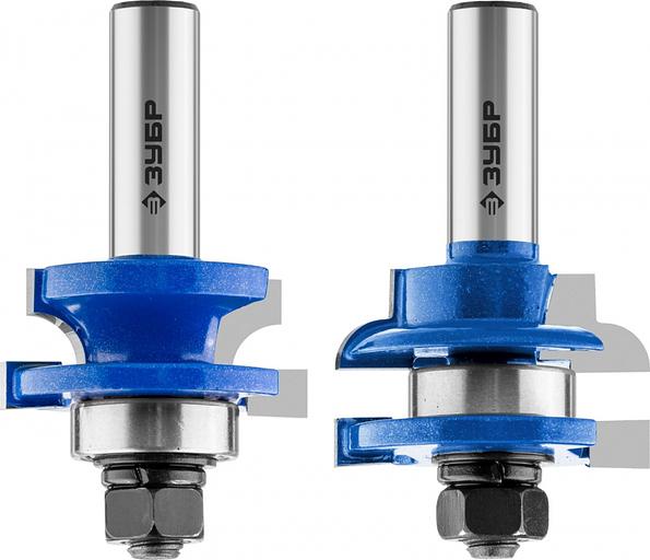 Набор фрез по дер. Зубр 28773-41.3-H2 d(посад.)=12мм (фрезеры) фото 1