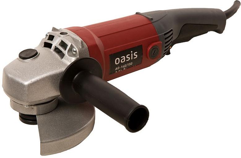 Углошлифовальная машина Oasis AG-140/150 1400Вт 8500об/мин рез.шпин.:M22 d=150мм фото 1