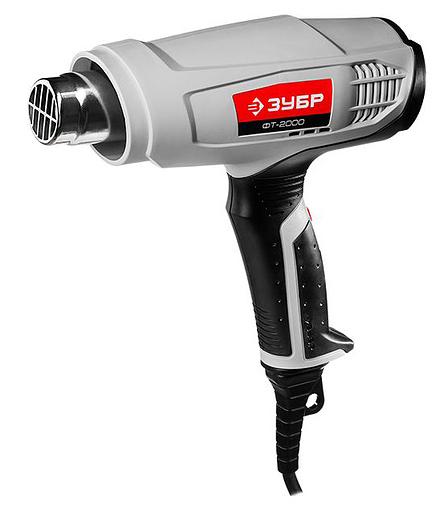 Технический фен Зубр ФТ-2000 2000Вт темп.350/650С фото 1
