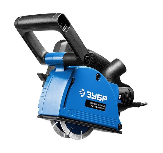 Штроборез Зубр Профессионал ЗШ-П30-1400 ПСТК 8800об/мин 1400W синий ДА фото 2