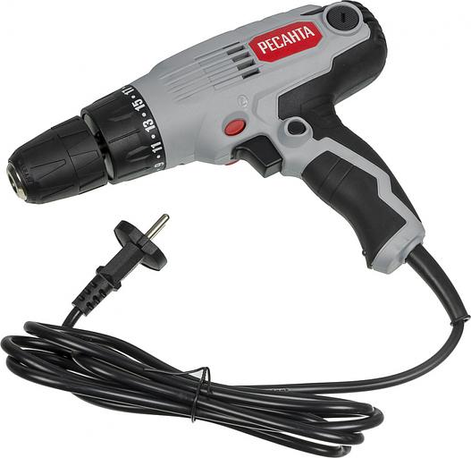 Дрель-шуруповерт Ресанта СШ-550-2 550Вт патрон:быстрозажимной фото 3