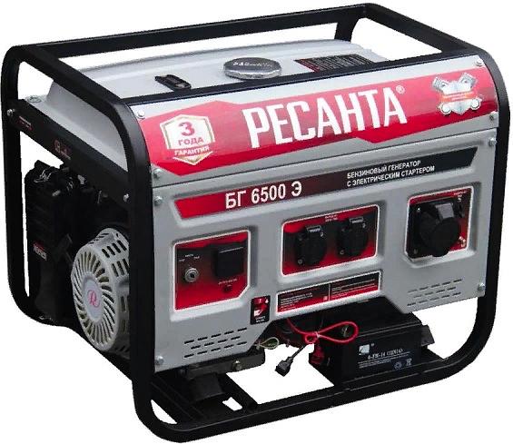 Генератор Ресанта БГ 6500 Э 5кВт фото 1