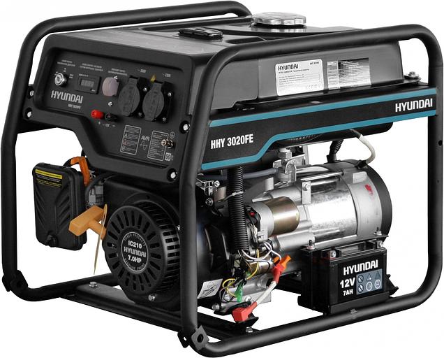 Генератор Hyundai HHY 3020FE 3.1кВт фото 1