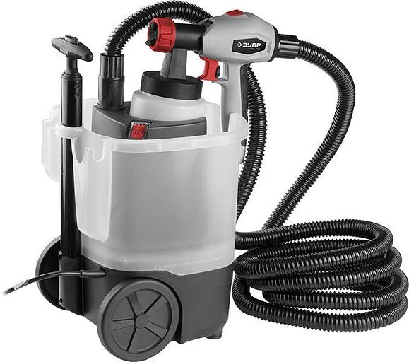 Краскопульт Зубр КПЭ-750 750Вт бак:800мл 800мл/мин фото 2