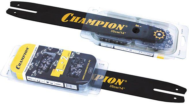 Шина + цепь для цепных пил Champion 160SDEA041 3/8" 56звеньев (952930) фото 1