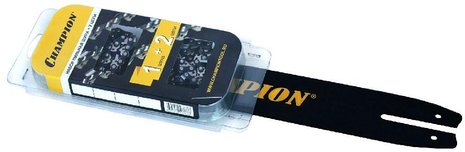 Шина + цепь для цепных пил Champion 160SDEA041 3/8" 56звеньев (952930) фото 2