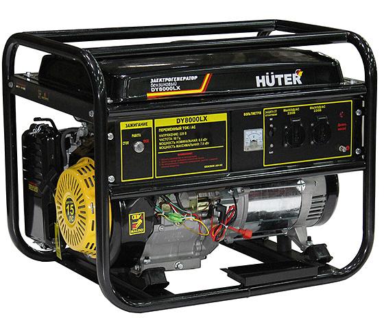 Генератор Huter DY8000LX 7кВт фото 1