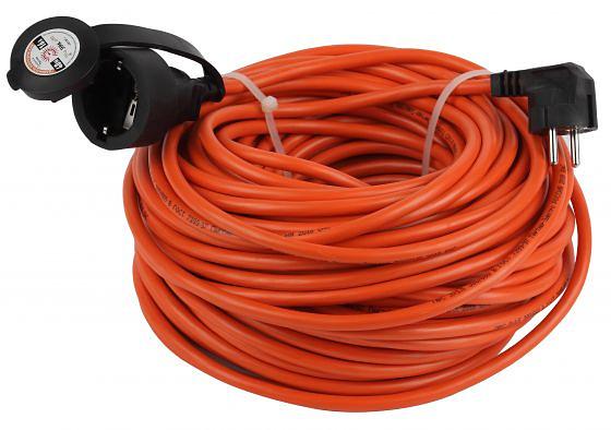 Удлинитель силовой Эра UPx-1e-3x1.5-40m (Б0046818) 3x1.5кв.мм 1розет. 40м ПВС 16A без катушки оранжевый фото 2