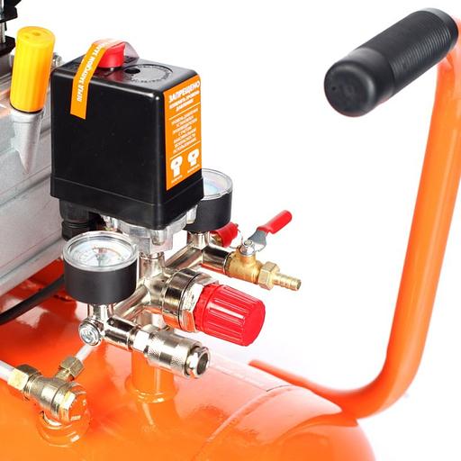 Компрессор поршневой Patriot EURO 50-260K масляный 260л/мин 50л 1800Вт оранжевый фото 4