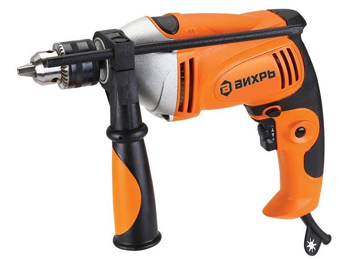 Дрель ударная Вихрь ДУ-1100 1100Вт патрон:кулачковый реверс фото 1