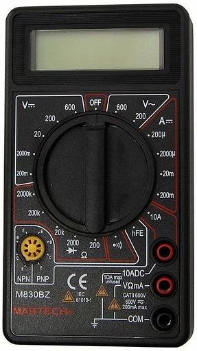 Мультиметр Mastech M830BZ фото 1