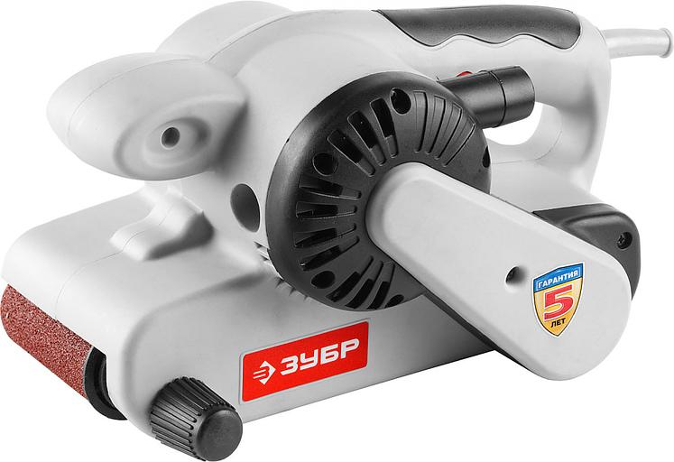 Ленточная шлифовальная машина Зубр ЗЛШМ-76-950 950Вт (ширина ленты 76мм) фото 1