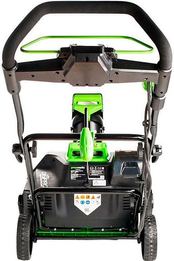 Снегоуборщик электр. Greenworks GD40SB фото 2