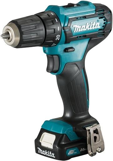 Дрель-шуруповерт Makita DF333DWAE аккум. патрон:быстрозажимной (кейс в комплекте) фото 1