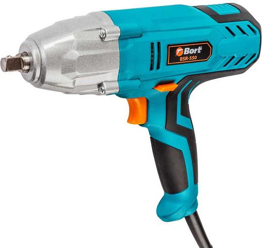 Гайковерт ударный Bort BSR-550 550Вт патрон:квадрат 1/2" (кейс в комплекте) фото 1