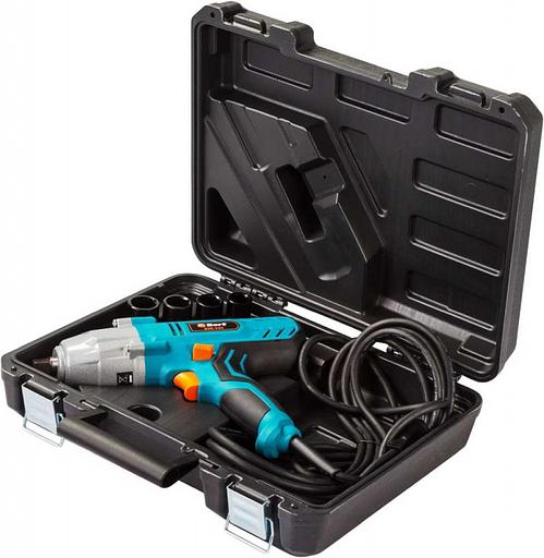 Гайковерт ударный Bort BSR-550 550Вт патрон:квадрат 1/2" (кейс в комплекте) фото 2