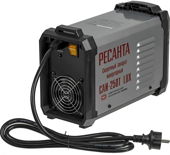 Сварочный аппарат Ресанта САИ-250Т LUX инвертор ММА DC 9.5кВт фото 2