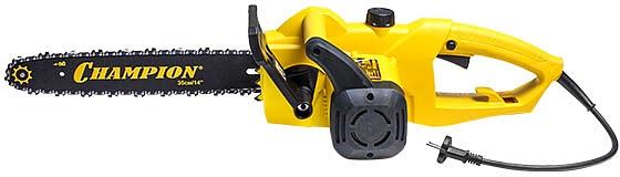 Электрическая цепная пила Champion 120-14 2000Вт дл.шин.:14" (35cm) фото 2