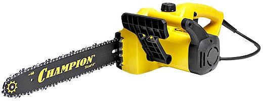 Электрическая цепная пила Champion 120-14 2000Вт дл.шин.:14" (35cm) фото 3
