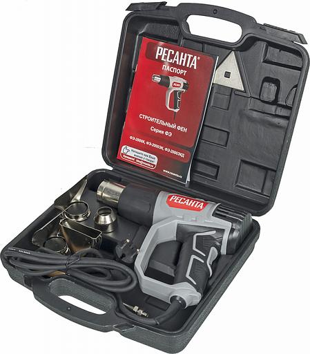 Технический фен Ресанта ФЭ-2000К 2000Вт темп.50/350/550С фото 9
