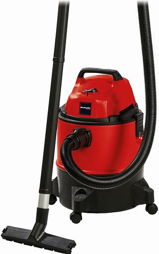 Строительный пылесос Einhell TC-VC 1825 1250Вт (уборка: сухая/влажная) красный фото 1