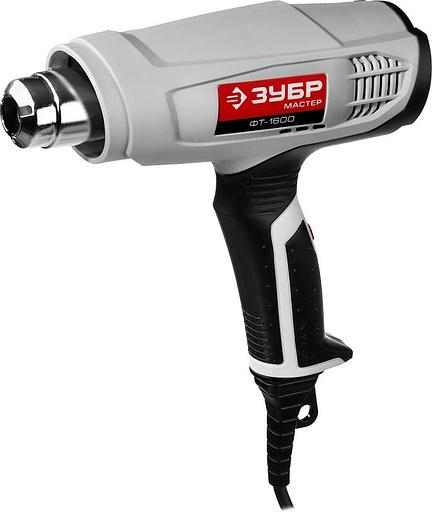 Технический фен Зубр ФТ-1600 1600Вт темп.350/550С фото 1