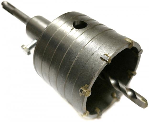 Коронка Вихрь М22 х 110 (73/10/9/2) по бетону (1пред.) для шуруповертов/дрелей фото 1