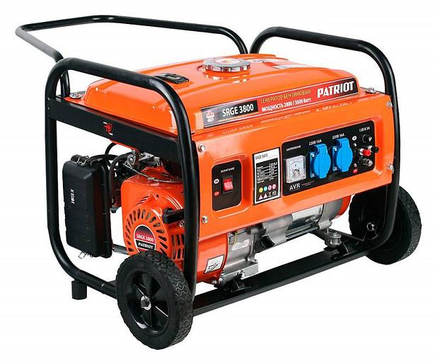 Генератор Patriot Max Power SRGE 3800 3кВт фото 1
